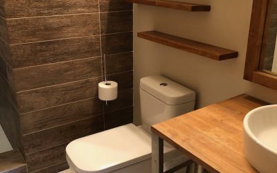 Europian Chic Bathtoom, Chinatown, Boston MA